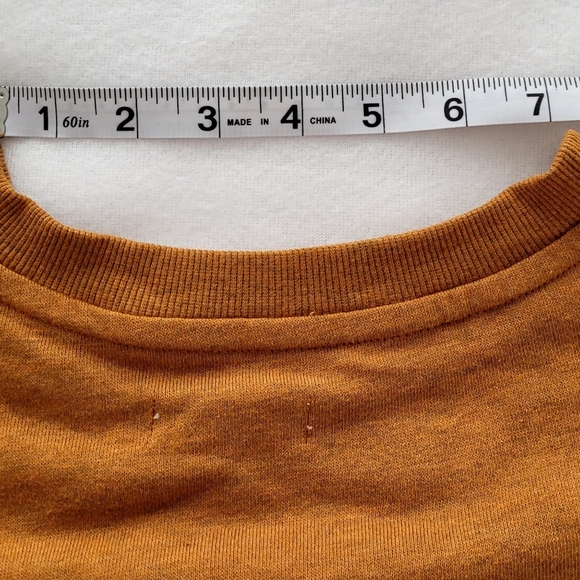 NWT Brown Lightweight Sweatshirt, Long Sleeved, Colorado Graphic Front - Picture 11 of 16